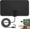 Indoor Aerial for TV, TV Aerial Indoor with Signal Booster, Digital Aerial for TV Indoor, 9FT HD 4K Digital TV Antenna with 200+ Miles Long Range Reception, Support 4K 1080P Local HD TV