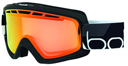 Bollé Erwachsene Nova II Skibrillen, Matte Black, Medium/Large