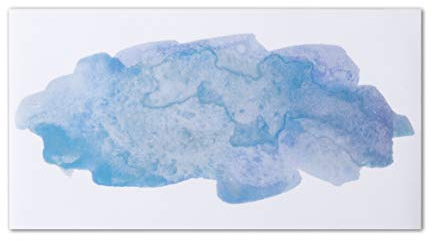 Rayher Wax Motif Watercolor, Light Blue, 9x16,9cm