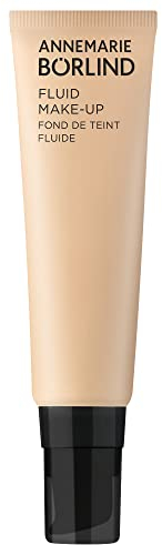 ANNEMARIE BÖRLIND TEINT EFFECTIVE NATURAL BEAUTY Flüssiges Make-up (30 ml) - Feuchtigkeitsspendendes, Makeup mit Mattierendem Effekt, Reguliert den Natürlichen Ölhaushalt der Haut, Vegan (Almond)
