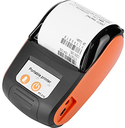 Annadue Tragbarer Kabelloser Thermo Belegdrucker, Bluetooth Personal Bill Maker Machine 58 Mm USB POS Drucker für Windows/iOS/Android, für den Restaurantverkauf Im Einzelhandel