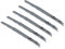 Reciprocating Sabre Saw Blades Set, 10 Inch Universal Pruning Blade for Metal/Wood Cutting, 5 Pack