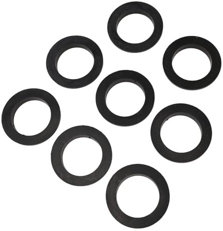 CHICIRIS 11412 Joint Torique en Forme de L pour Piscine 8 Pièces 11412 Joint Torique en Forme de L pour Piscine Filtre à Sable Pompe Moteur Jeu de Joints Compatible pour 26323CA 26323EH