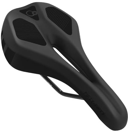 FIFTY-FIFTY Fahrrad Sattel, Wasserdichter Memory Foam MTB Sattel