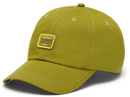Columbia Provisions - Gorra de béisbol Unisex, Color Verde Musgo/auténtico Cuadrado para Exteriores, Talla única