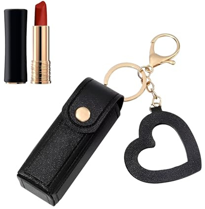 Mini Estuche para pintalabios – Soporte portátil de Piel sintética de 21 g