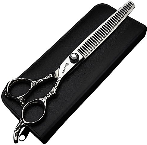 Forbici da parrucchiere da 7 pollici e forbici per parrucchiere e barbiere per parrucchiere (Thinning Scissors)