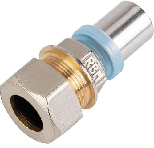 Raccord passerelle multicouche Cuivre à sertir RBM - diamètre 16 mm