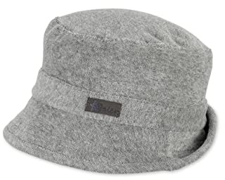 Sterntaler Baby Unisex Hut Baby Fischerhut Frottee - Baby Hut, Kopfbedeckung Baby Sommer, Sommerhut Baby - aus Baumwolle - rauchgrau, 47
