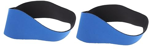 Toddmomy 2stücke Schwimm Stirnband Für Mädchen Und Erwachsene Verstellbar Für Yoga Tauchen Und Wasseraktivitäten Dunkelblau