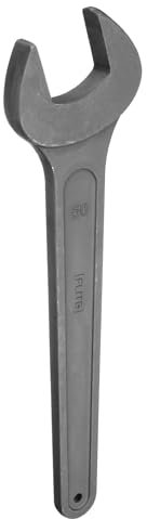 HARFINGTON Single Open Ended Spanner Wrench, 50mm (1 15/16-inch), Thicken Carbon Steel Open End Wrench Tool for Automotive Repair and Furniture Assembly, Grey