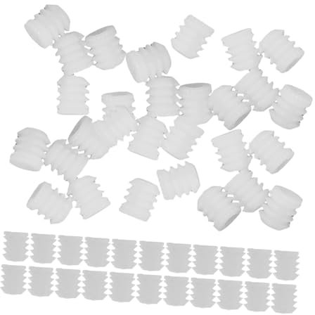 KONTONTY 100pezzi Connettori Mobili in Nylon Preinseriti Espandibili Accessori Per Fissaggio Stabile Di Mobili Per Letti Tavoli Sedie Facili Da Montare e Smontare