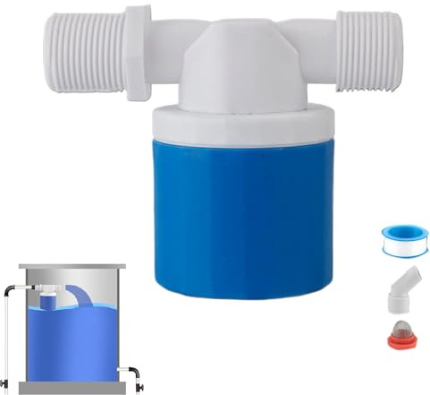 Válvula de Flotador,Válvula de Flotador Mini Bola con Cierre Automático | Accesorios De Tubería Automáticos De Precisión Integrados Para Tanques Domésticos, Torres, Estanques De Jardín Y