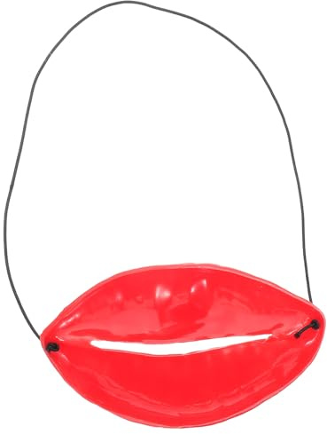 TOYANDONA Funny Red Lips Joke Item Cosplay Props for Wedding Parties Groomsmen Party Accessories