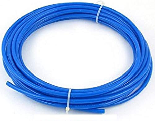TUBO CALIBRATO IN POLIURETANO 98 ShA AZZURRO PER ARIA COMPRESSA 6 X 8 mm 10 METRI
