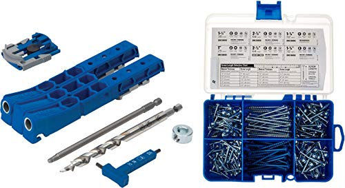 Kreg Pocket Hole Jig 320 With SK04 Pocket-Hole Starter Screw Kit…