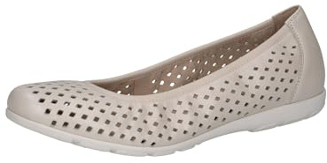 CAPRICE Ballerines Femme en Cuir Confortables