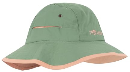 Trollkids Kids Troll Hat 54, Leaf Green/Dahlia