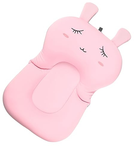 Beaupretty Almohadilla Flotante Para Baño De Niño Niña Con Soporte Ergonómico Protección De Columna Para Recién Nacidos Antideslizante y Compatible Con Bañeras Estándar