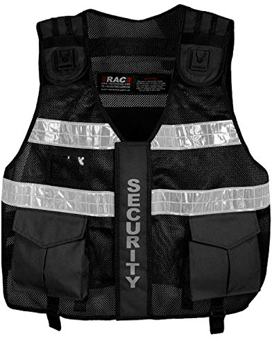 RAC3 Application des gilets tactiques Hi Viz, sécurité, CCTV pour maître-chien, gilets tactiques