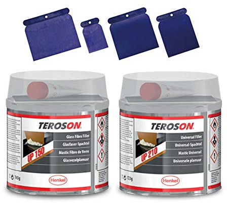 OC-PRO LOT Mastic Universel + Mastic CHOUCROUTE + Jeu Couteau A MASTIQUER