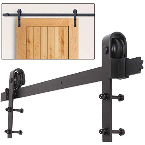 EINFEBEN Schiebetür rechteckig 200 cm ausgestattet mit komplettem Zubehör Schiebetürsystem Holztür erhältlich beschlaege schiebetuere