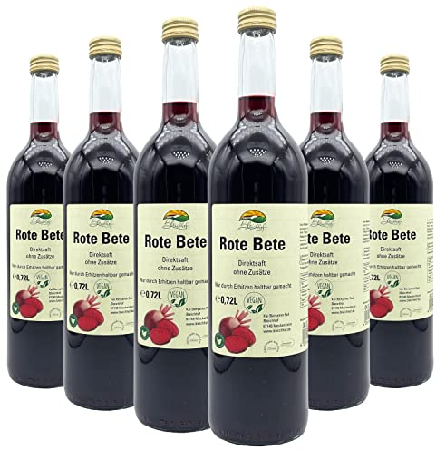 Bleichhof® Rote-Bete-Saft - Direktsaft, milchsauer fermentiert, vegan (6x0,72l)