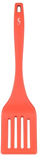 LURCH 240063 Smart Tool Pfannenwender UV ProTech Oberflächenveredelung Silikon mit Nylonkern 32,5cm, Wild Berry