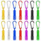 Udbrud 14 Stück Mini LED Taschenlampe, Mini Taschenlampe mit Schlüsselanhänger Tragbar Kleine Farbige Aluminiumlegierung Kinder Handlampe für Kinder, Geschenk, Angeln, Wandern und Camping