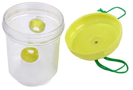 Trappola esterna, trappola per vespe | trappola per calabroni | Dispositivo di cattura giacca gialla, gadget per il controllo degli animali, soluzione sicura per frutteto, fattoria