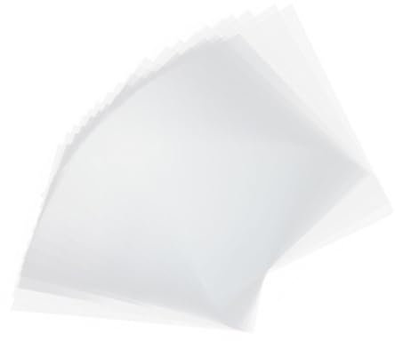 Angoily 15stücke Transparentpapier Bedruckbar Transparente Folie Klare Folien Zum Bedrucken Für Tintenstrahldrucker Bastelmaterial Siebdruckfolie Overheadfolien