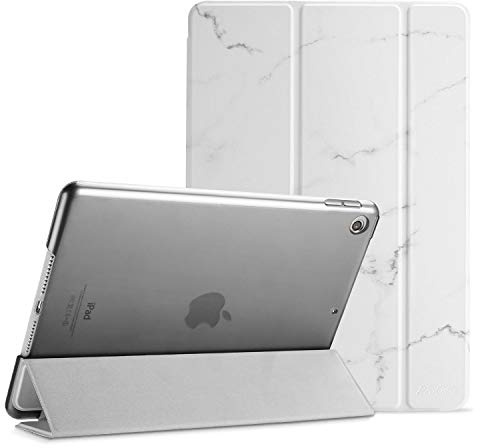 ProCase iPad 10,2 Fodral Skal, Smart Slimmat Fodral för iPad 10,2 tum 2020 8:e gen / 2019 7:e gen - Marmor Vit