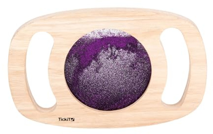 TickiT 73442 Easy Hold Glitter Panel-Purple