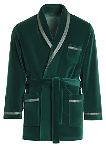 Revise RE- 117 Courte robe de chambre pour hommes – XL - Vert