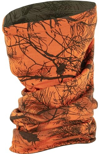 Fjällräven Unisex Lappland Nackengamasche, Green Camo/Orange Multi Camo, One Size