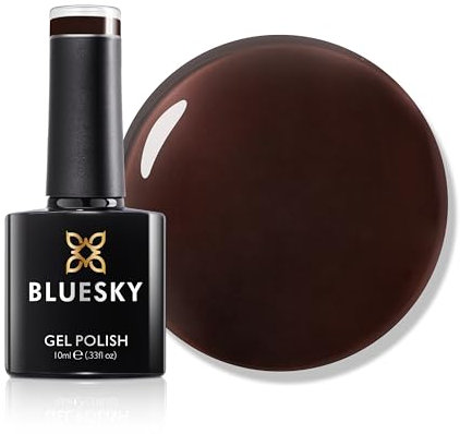 Bluesky Gel Nail Polish 10ml, Magenta Stone - LBG04, Sheer Dark Pink Soak-Off Gel Polish for Manicure, Professional, Salon & Home Use, Long Lasting, Chip Resistant, Requires Curing Under UV/LED Lamp