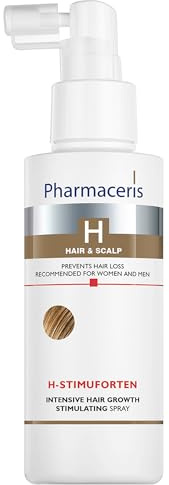 Pharmaceris H Stimuforten, Intensive Hair Growth Stimulating Spray, Hair Loss Treatment, Women and Men, for Sensitive Scalp - 125 ml