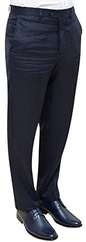 Pantaloni Uomo in Lino sartoriali Estivi Casual Eleganti