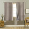 Joydeco 100% Blackout Linen Curtains Bedroom, Thermal Insulated Burlap Curtain & Drapes, Room Darkening Textured Curtains Black Out for Living Room Back Tab Rod Pocket 2 Panels