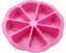 Jackanna Dreieck backform silikon Groß 8 Hohlräume kastenform kuchen Form Kuchen Scheibe Pizza Scheibe Form brotformen zum backen DIY Backen Werkzeuge (rosa)