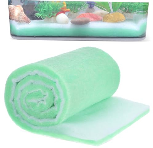 EXHUMKY Material Filtrante para Acuario 3 Cm Grosor Esponja Filtrante para Estanques 1.2m x 30cm Filtración para Peceras y Tortugueras