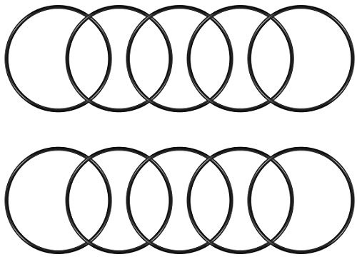 sourcingmap Lot de 10 joints toriques en caoutchouc nitrile 78 mm Diamètre extérieur 73,2 mm ID 2,4 mm Largeur