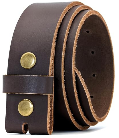 Ashford Ridge 40 mm fullnarvigt dolt läderbälte, Brun, Large (36 - 40)