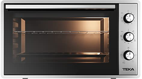 Teka Grandchef FSO 424 - Horno de Sobremesa con Grill, Horno con Parilla y Capacidad 42 L, Sistema de Limpieza Hydroclean, Color Acero Inoxidable