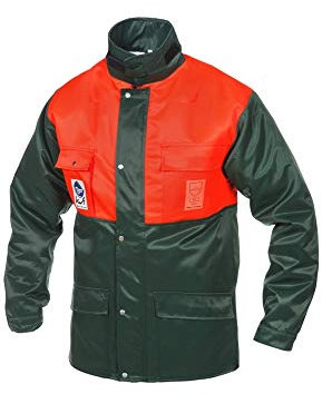 Feldtmann SCHNITTSCHUTZJACKE GRÜN/ORANGE Groesse: 66/68