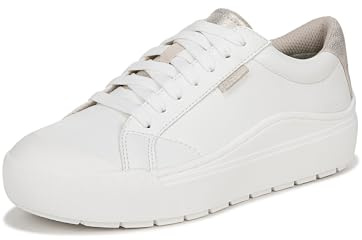Dr. Scholl's Shoes Tempo Libero, Scarpe da Ginnastica Donna, Bianco, 36 EU