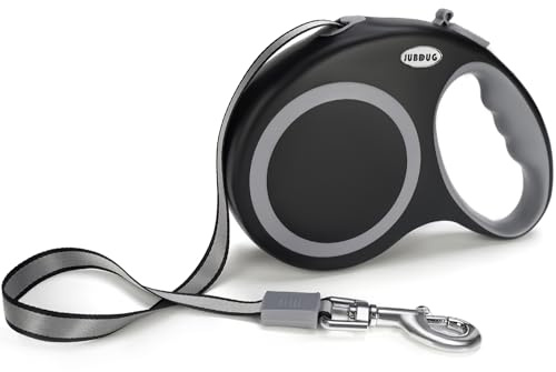 Retractable Dog Leash, 26 Feet Dog Leash for Small to Large Dogs up to 110lbs,Heavy Duty Design with Anti-Slip Handle, One-Handed Quick-Lock Braking System.