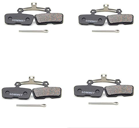 SOMMET 4 Coppie Pastiglie Freno a Disco Semi-Metallico per AVID Code Code R (2011-2014) SRAM Guide RE Code Sattel Code RSC 2018