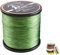 LSHEL Geflochtene Angelschnur 8fach 1000m PE Super Starke Geflochtene Schnüre, Armee-Grün, 0.8# 0.15mm/8.18kg/18lb