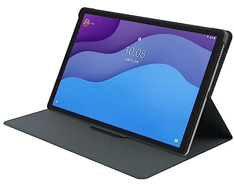 Lenovo Funda para Tablet M10 HD (2nd Gen), 10.1 Pulgadas, Color Negro, 1 Unidad